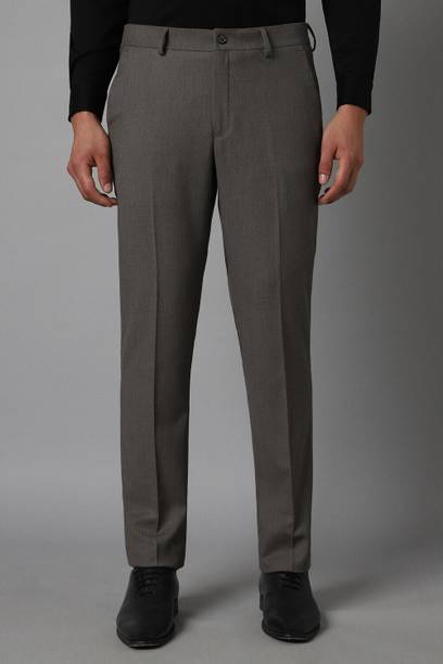 Classic Cotton-blend Grey trousers