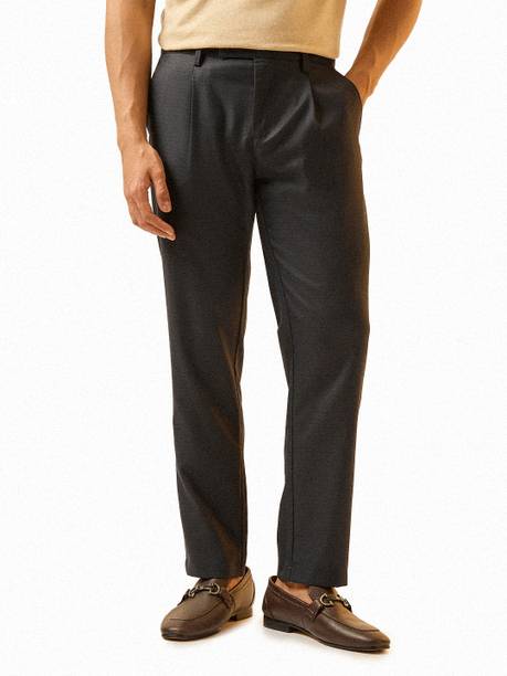 Tailored fit trousers